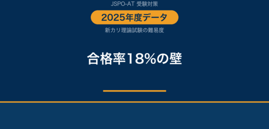 アスレティックトレーナー試験の難易度は？2025年度合格率18%で読み解く｜AT NETWORK