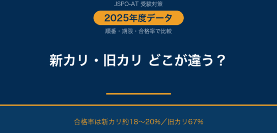 AT新カリキュラムと旧カリキュラムの違い｜試験構成・受験期間・合格率を比較｜AT NETWORK